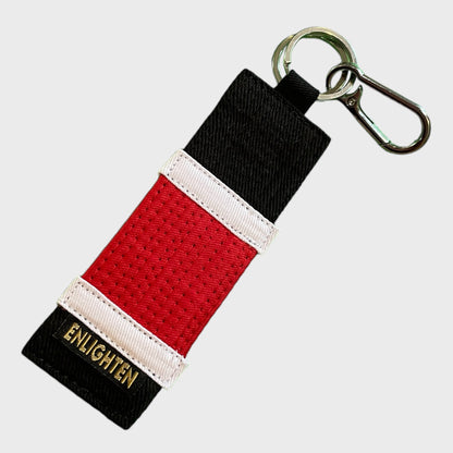 Made in the UK BJJ black belt keyring