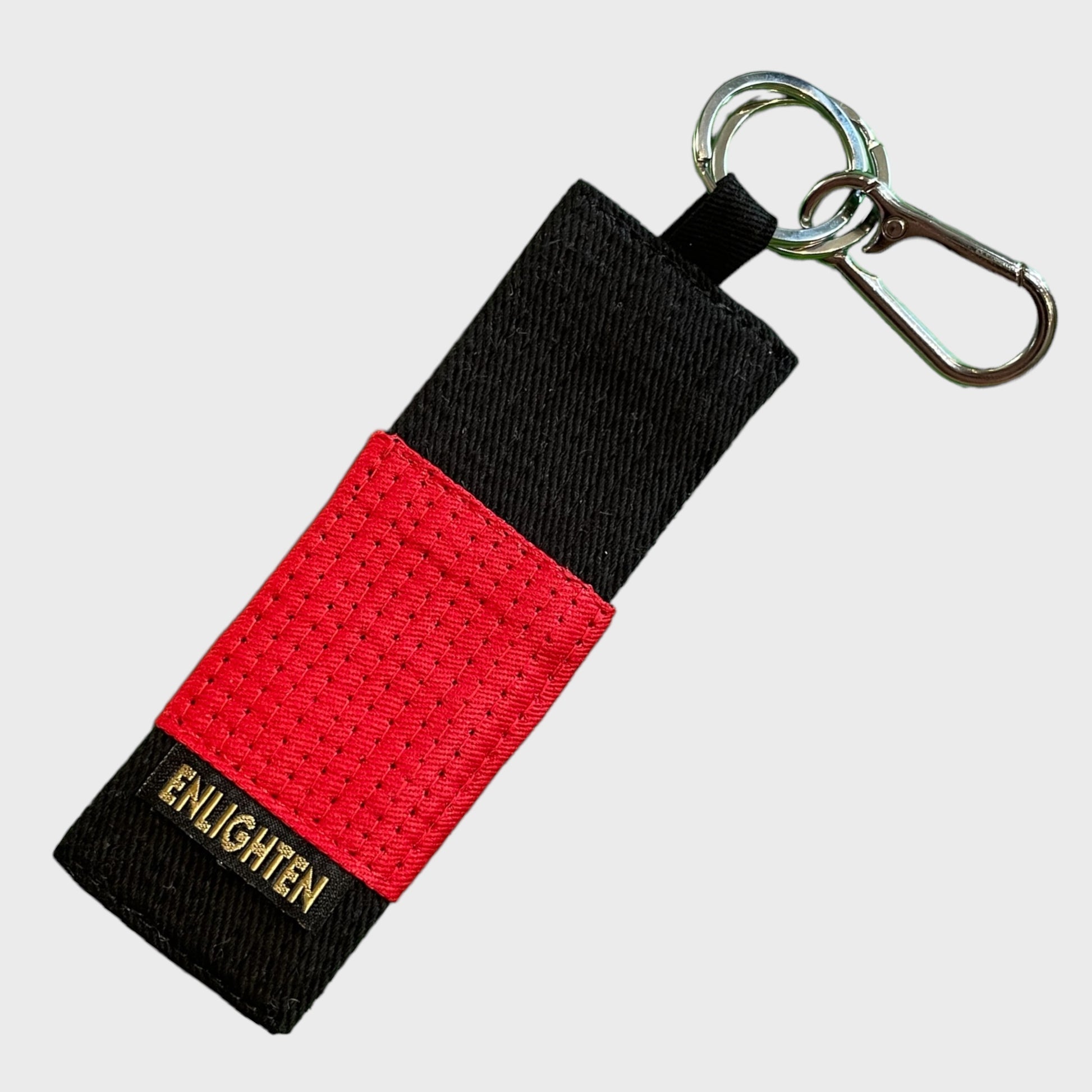 Made in the UK BJJ black belt keyring