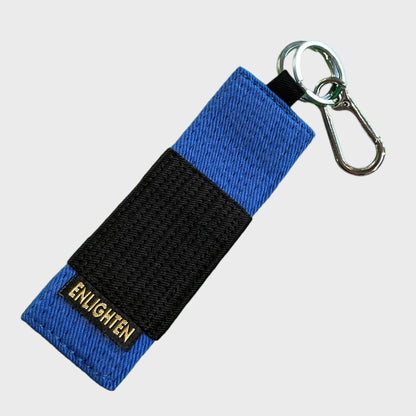 Made in the UK BJJ blue belt keyring