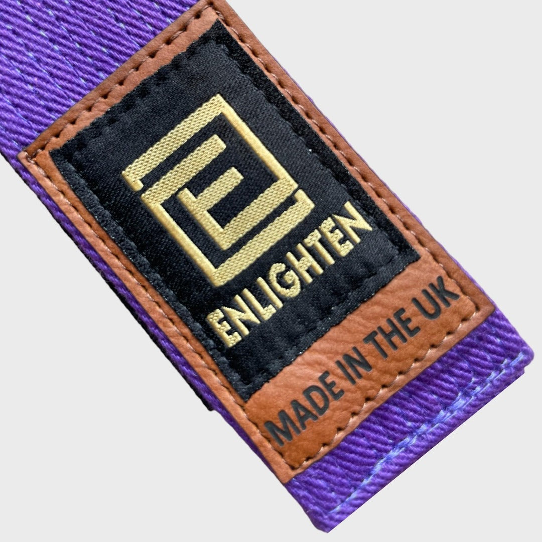 Our Premium Made in the UK BJJ Belts Enlighten Jiu Jitsu